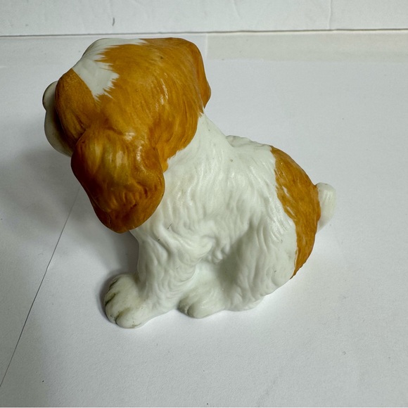 Vintage Homco porcelain dog figurine. Adorable pup (maybe beagle?) - Picture 2 of 8